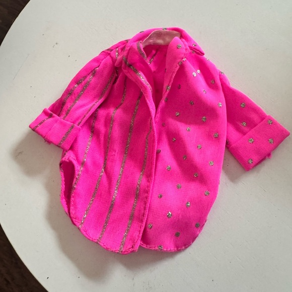 Vintage 1985 Barbie & the Rockers doll pink/Sparkly gold jacket - Picture 3 of 4